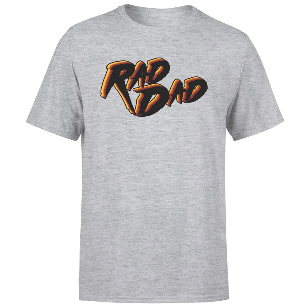 Rad Dad T-Shirt - Grey - S Afbeelding 1