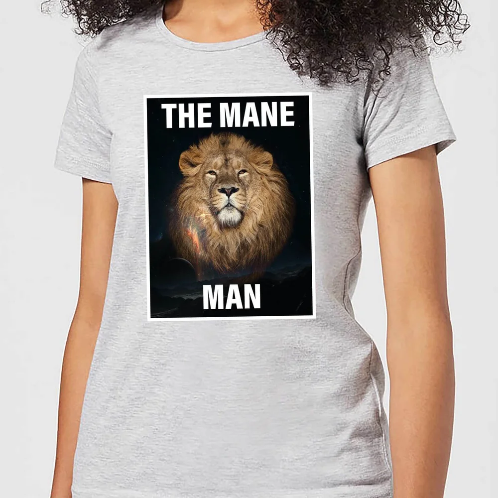 The Mane Man Women's T-Shirt - Grey - S - Grijs Afbeelding 1