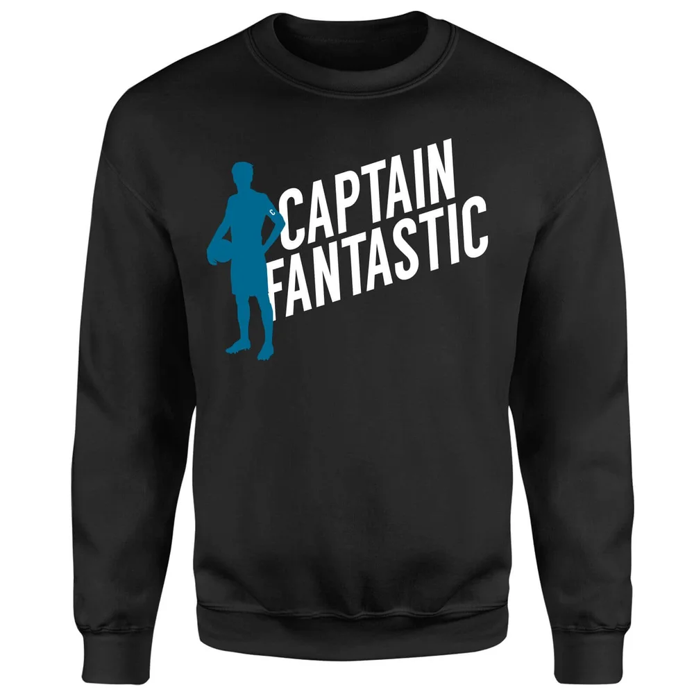 Captain Fantastic Sweatshirt - Black - S - Zwart Afbeelding 1