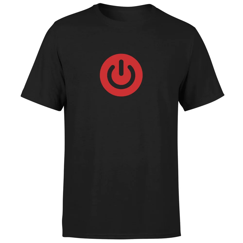 Power On T-Shirt - Black - S - Zwart Afbeelding 1