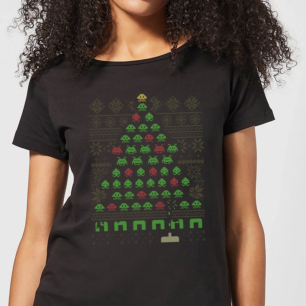 Invaders From Space Women's T-Shirt - Black - 3XL Afbeelding 1
