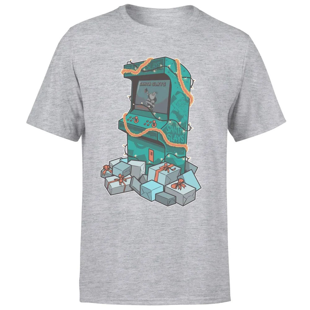 Arcade Tress T-Shirt - Grey - S - Grijs Afbeelding 1