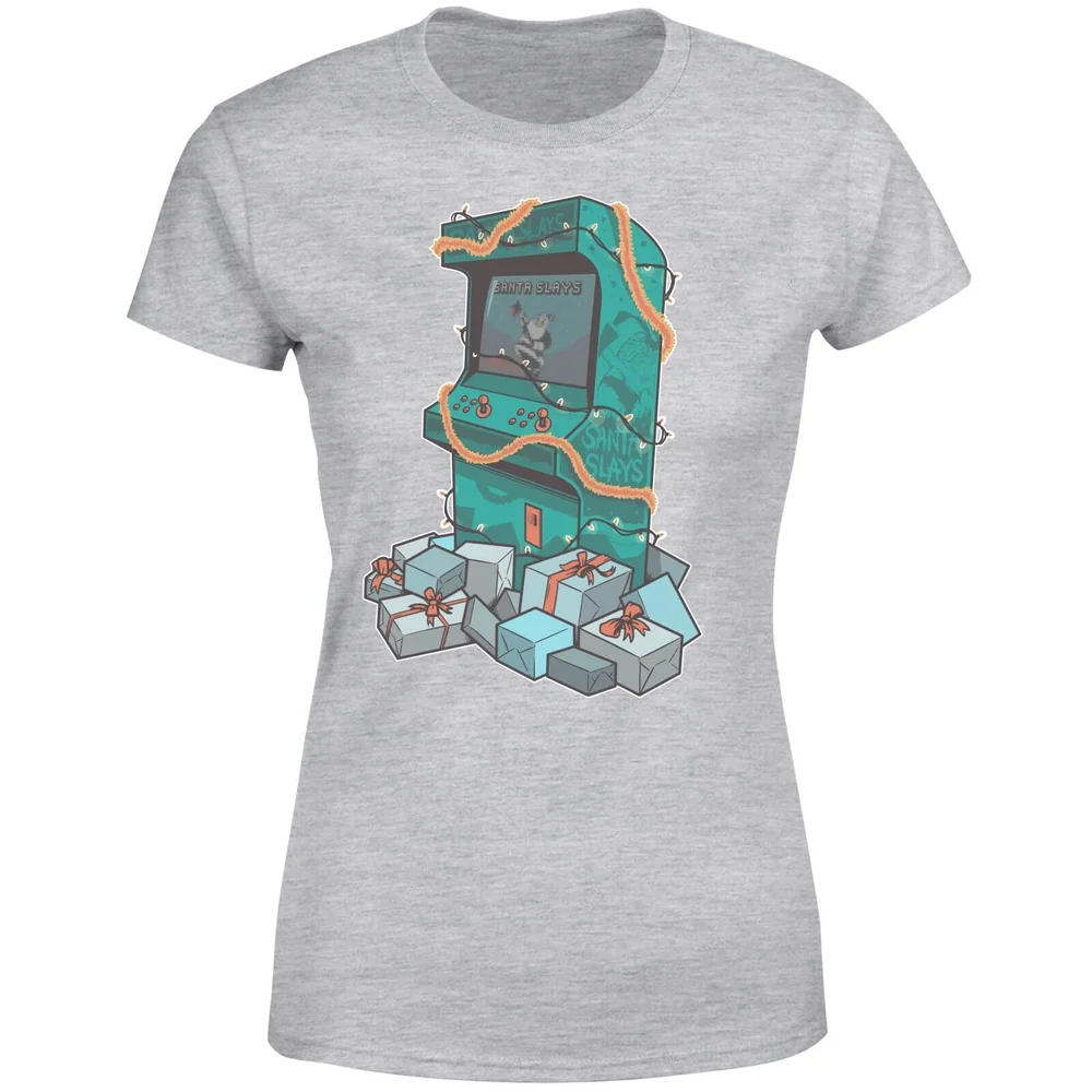 Arcade Tress Women's T-Shirt - Grey - S - Grijs Afbeelding 1