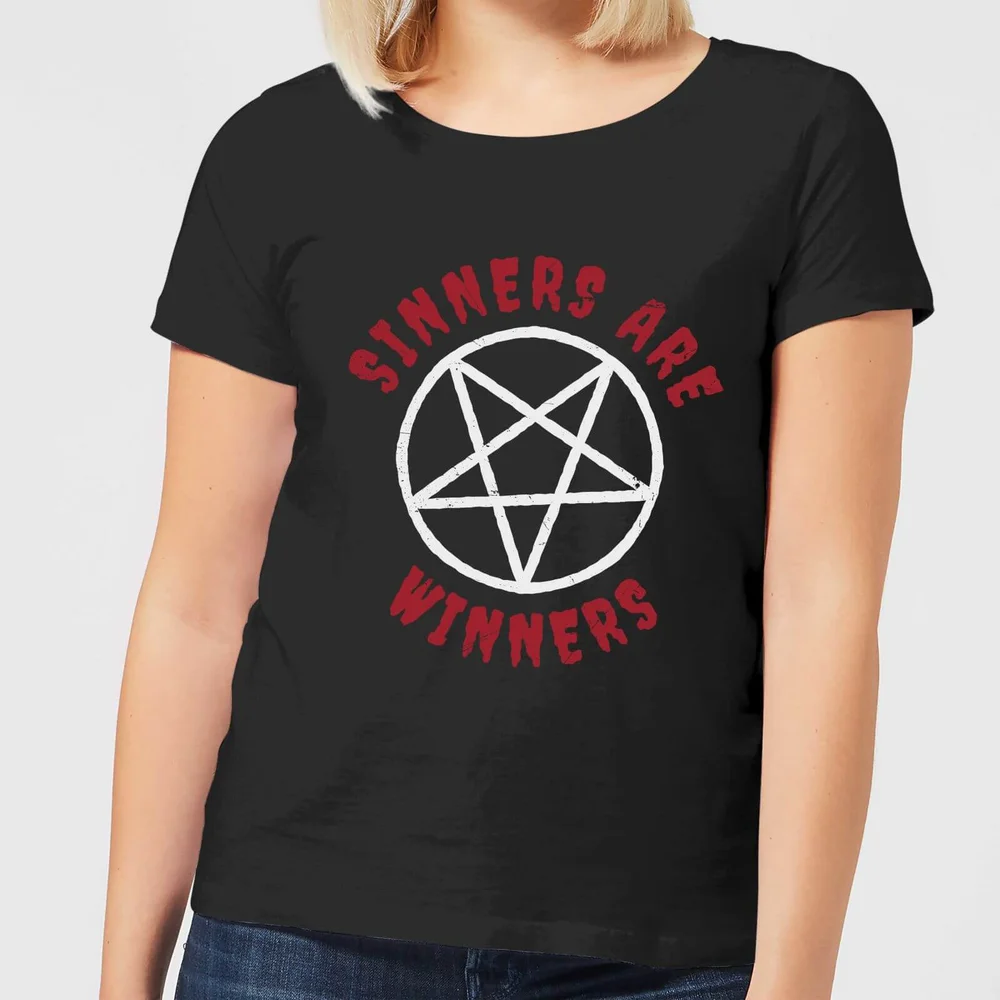 Sinners are Winners Women's T-Shirt - Black - 3XL Afbeelding 1