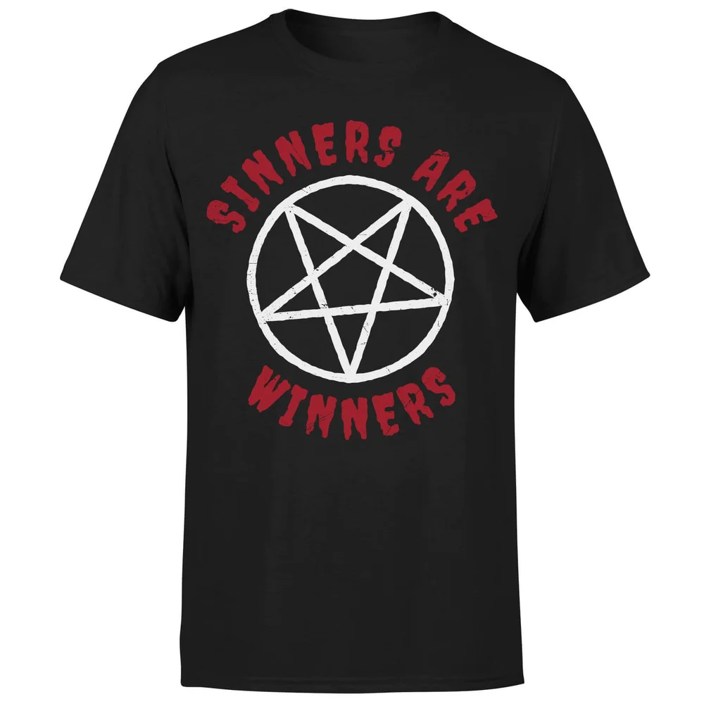 Sinners are Winners T-Shirt - Black - S Afbeelding 1