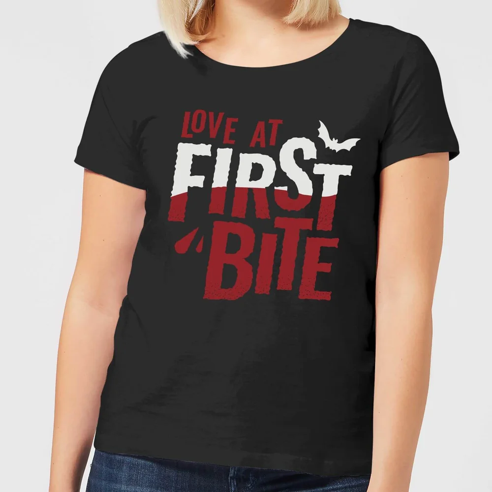 Love at First Bite Women's T-Shirt - Black - 3XL Afbeelding 1