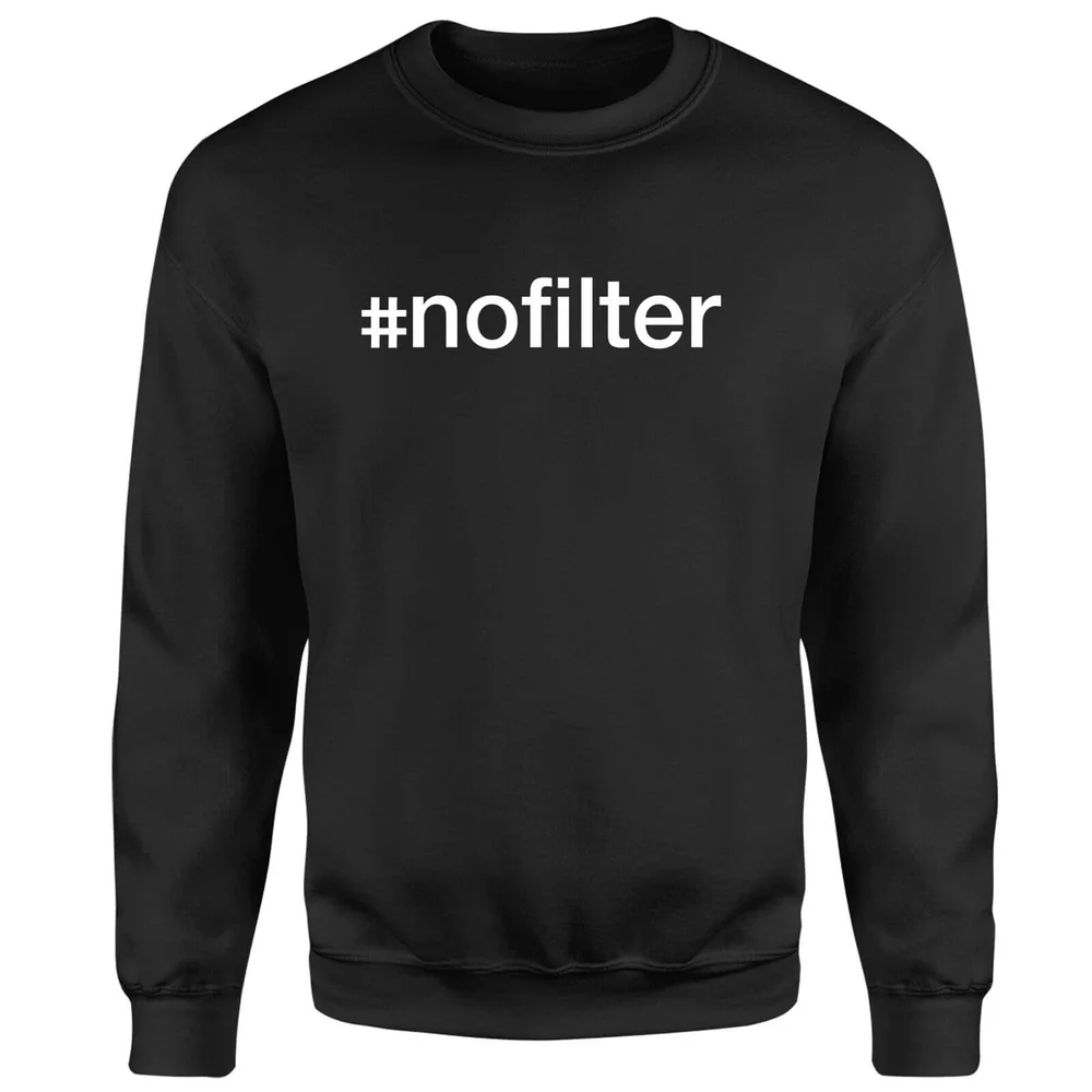 nofilter Sweatshirt - Black - S - Zwart Afbeelding 1
