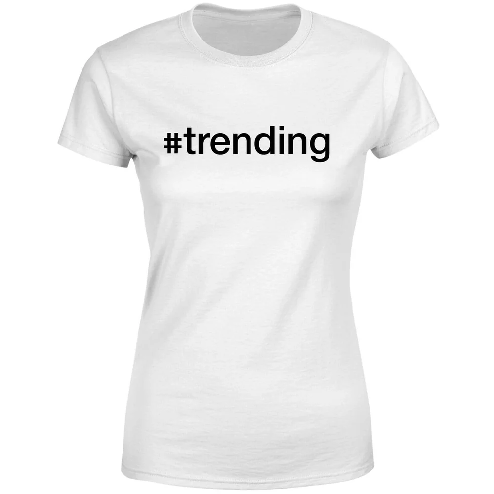 trending Women's T-Shirt - White - S - Wit Afbeelding 1