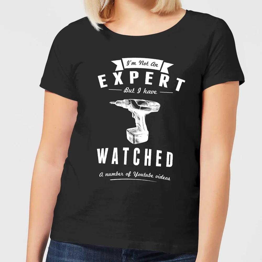 Im not an Expert Women's T-Shirt - Black - 3XL Afbeelding 1
