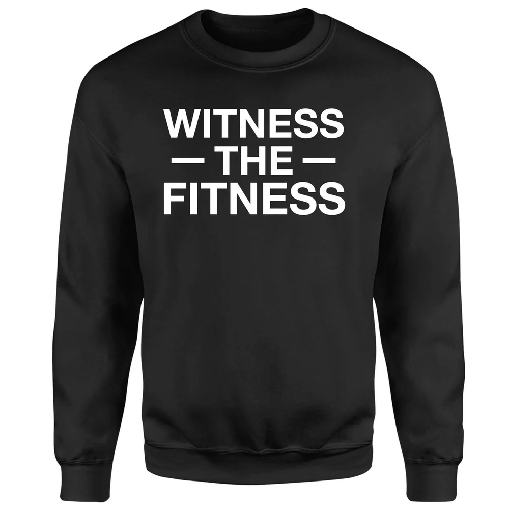 Witness the Fitness Sweatshirt - Black - S - Zwart Afbeelding 1