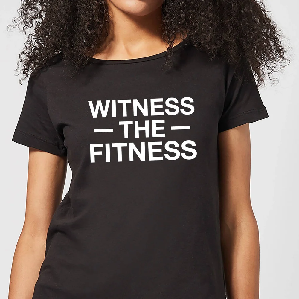Witness the Fitness Women's T-Shirt - Black - 3XL Afbeelding 1