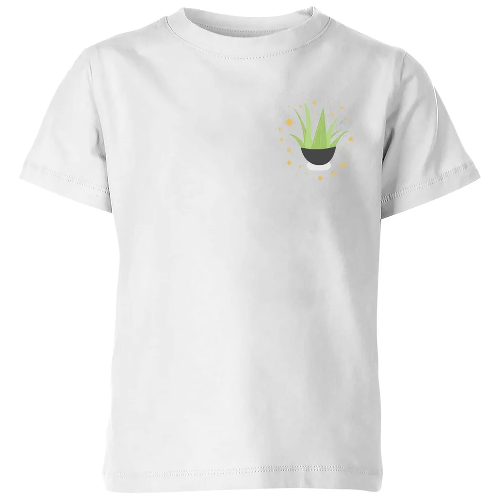 Aloe Vera Kids' T-Shirt - White - 98/104 (3-4 jaar) - Wit Afbeelding 1