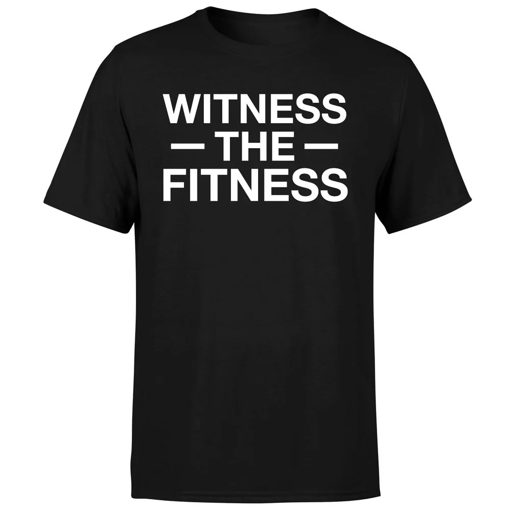 Witness the Fitness T-Shirt - Black - S - Zwart Afbeelding 1