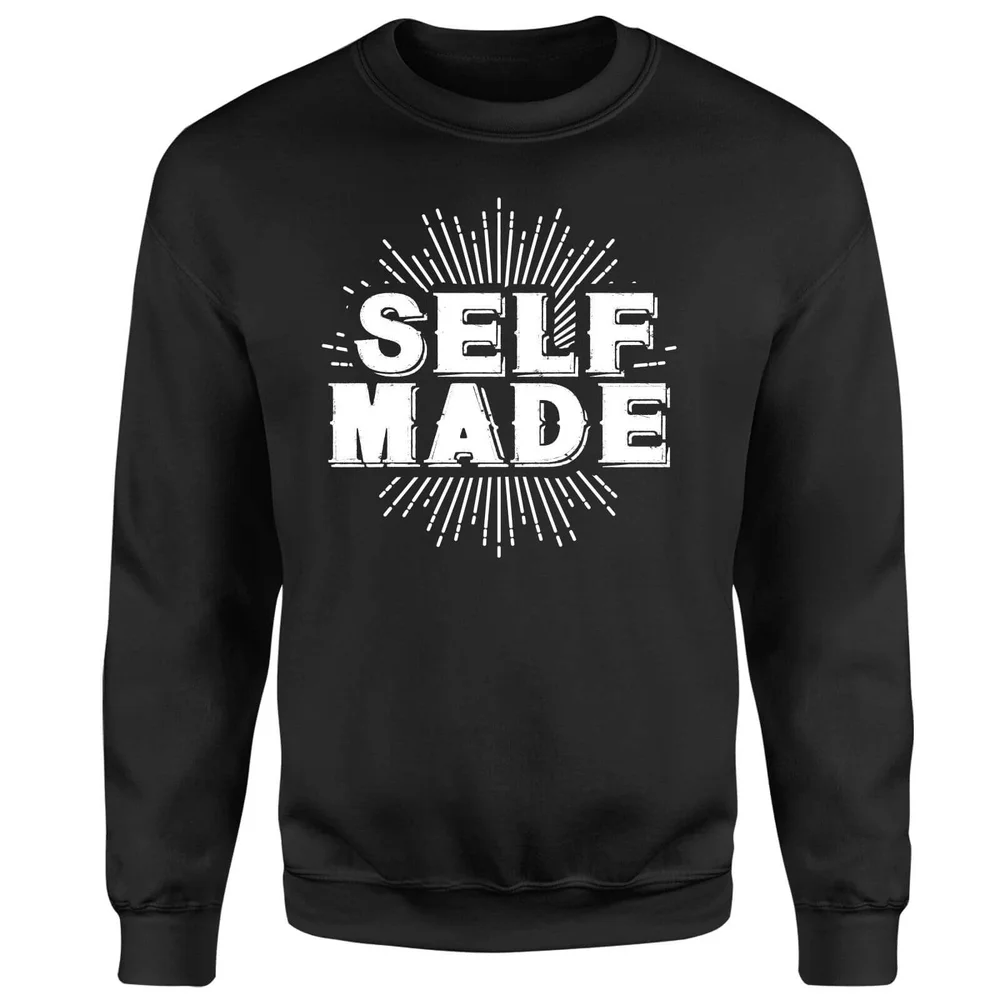 Self Made Sweatshirt - Black - S - Zwart Afbeelding 1