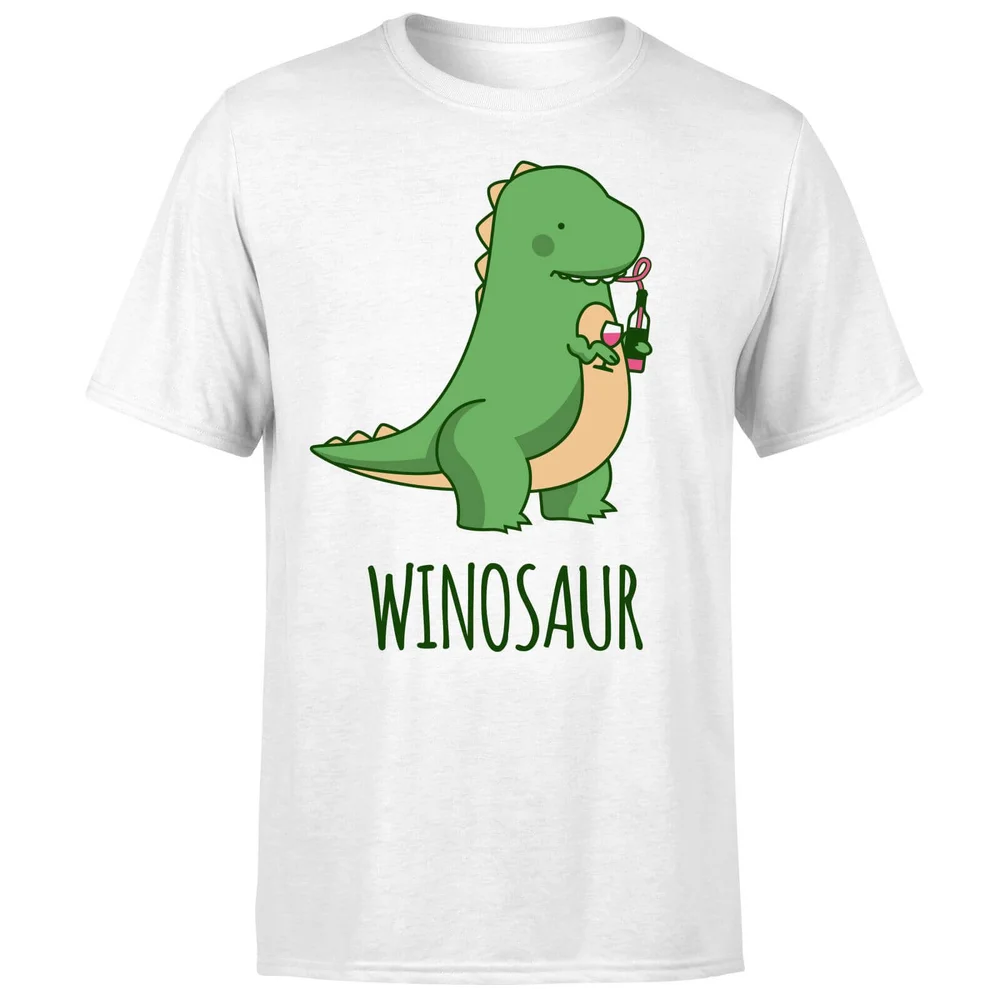 Winosaur T-Shirt - White - S - Wit Afbeelding 1