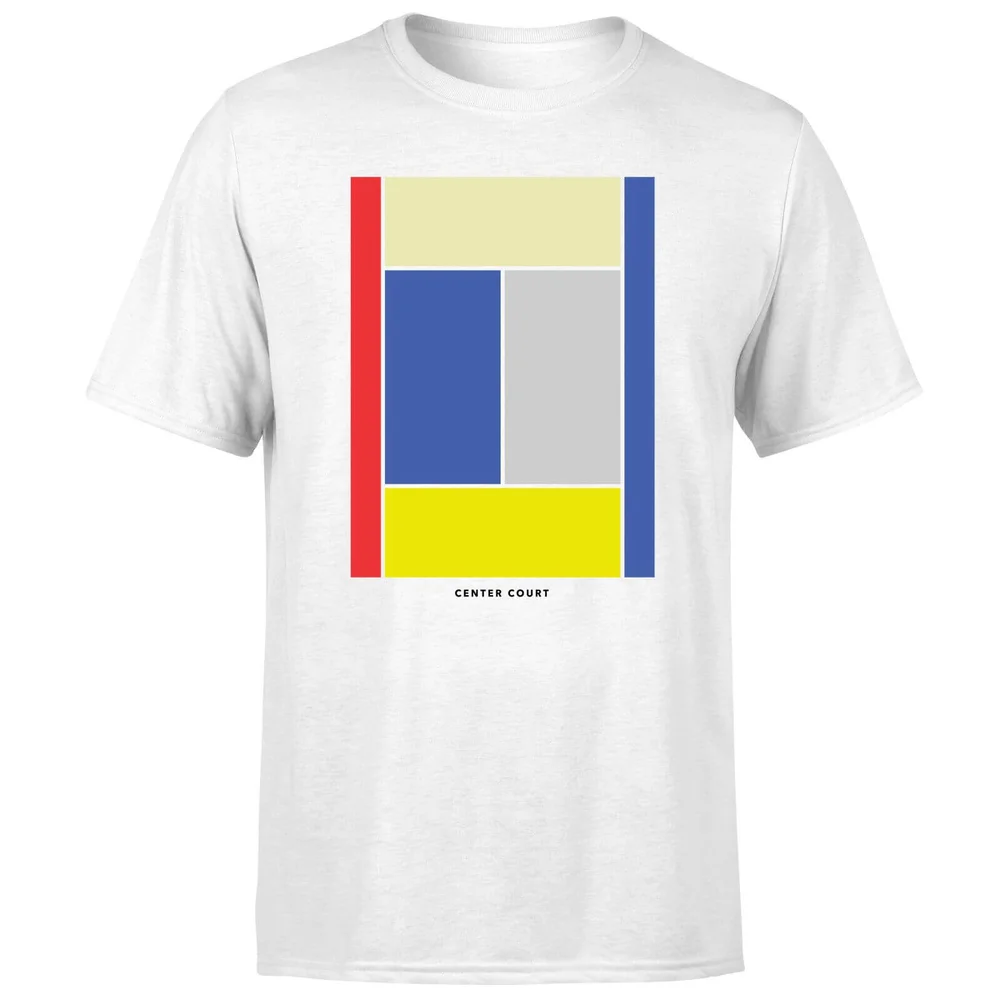 Center Court T-Shirt - Wit - S - Wit Afbeelding 1