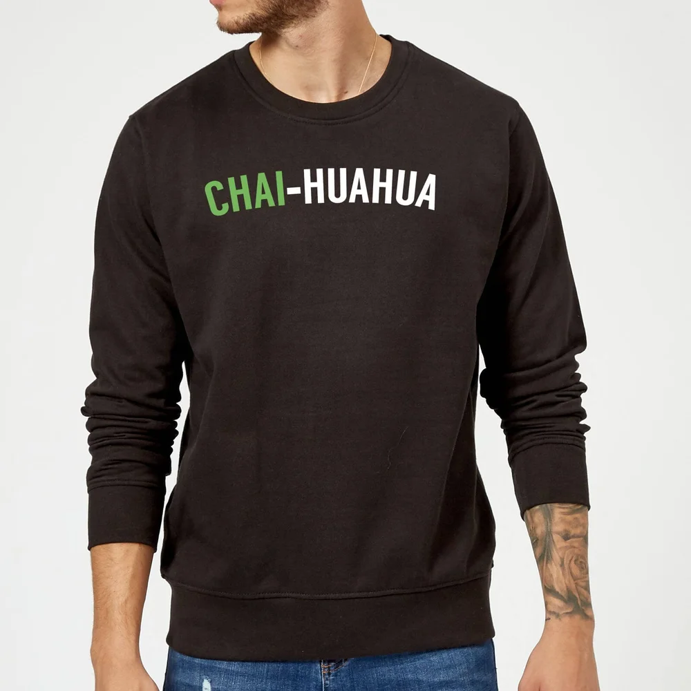 Chai-huahua Sweatshirt - Black - S - Zwart Afbeelding 1
