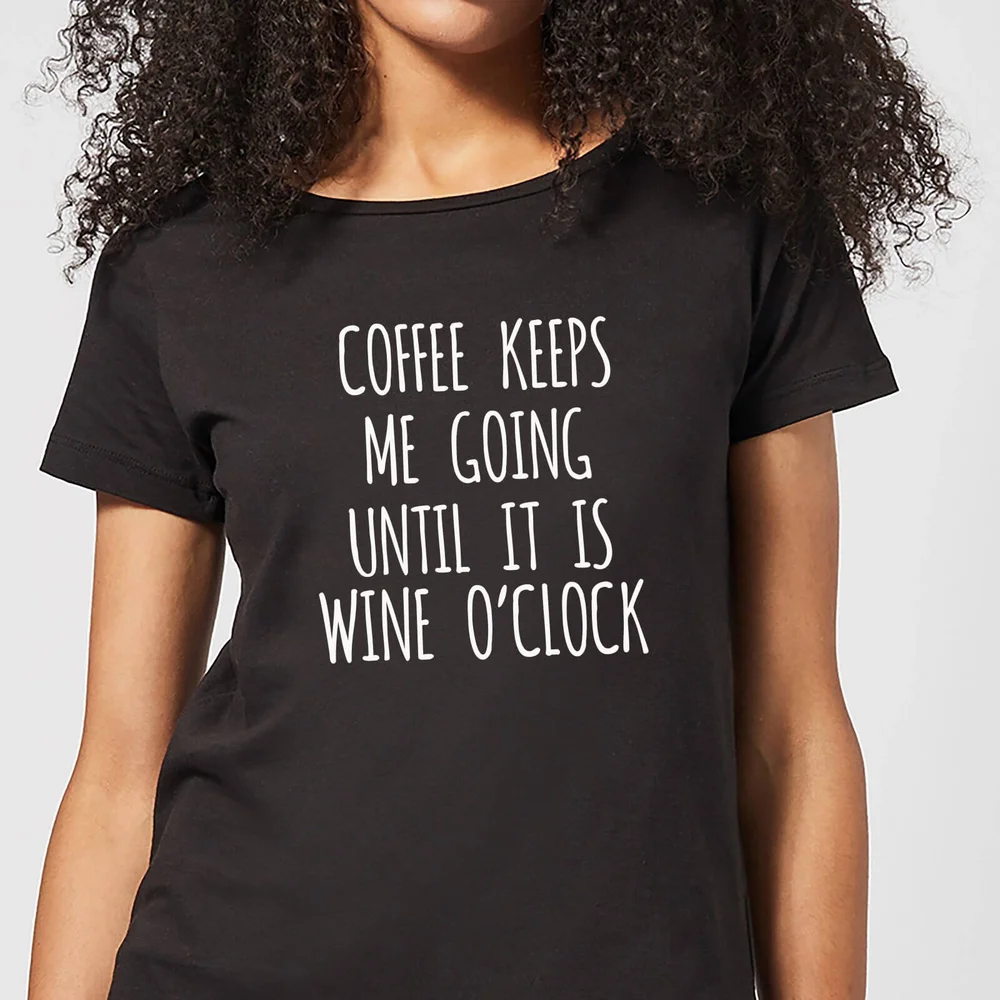 Coffee Keeps me Going Women's T-Shirt - Black - 3XL Afbeelding 1