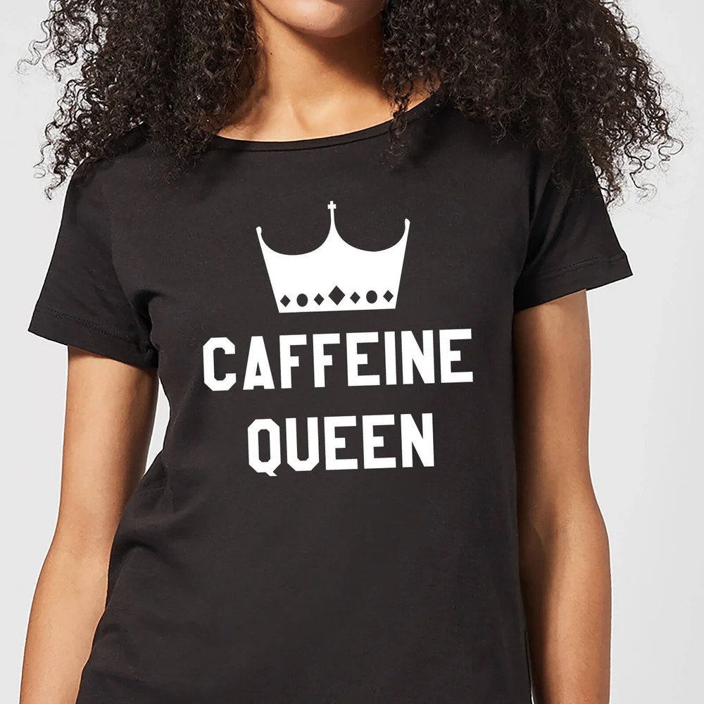 Caffeine Queen Women's T-Shirt - Black - 3XL Afbeelding 1