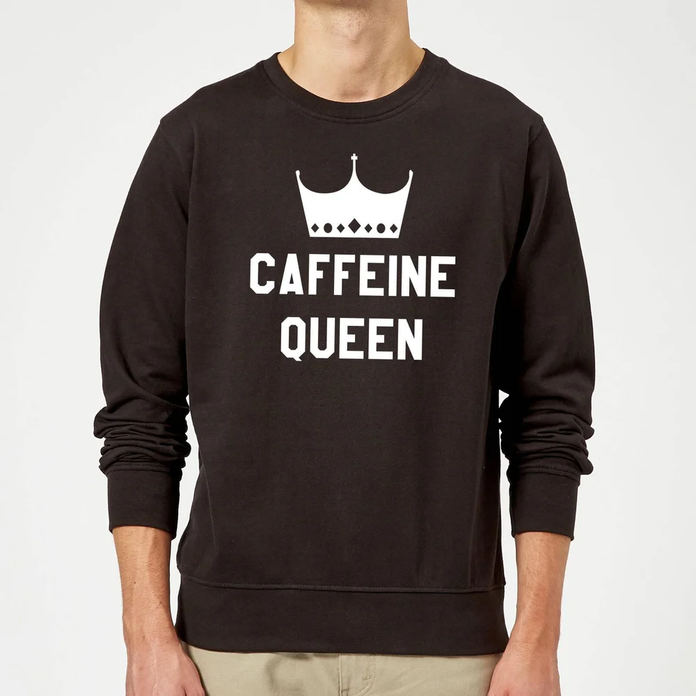 Caffeine Queen Sweatshirt - Black - S - Zwart Afbeelding 1