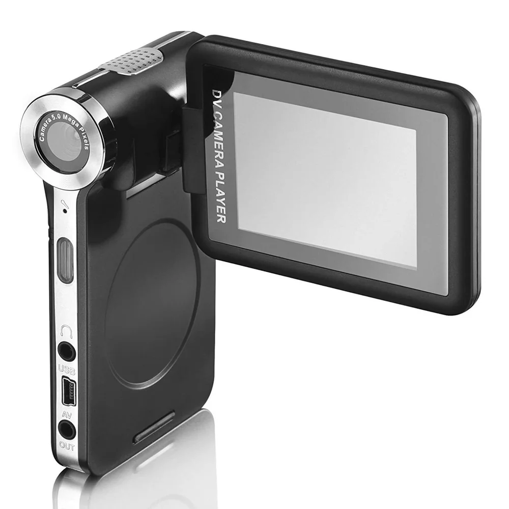 Teknique T67002N Flip Screen Camcorder with 2.4"" LCD Display - Black Afbeelding 1