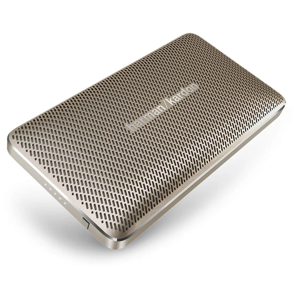 Harman Kardon Esquire Mini Slimline Draagbare Bluetooth Speaker - Goud Afbeelding 1