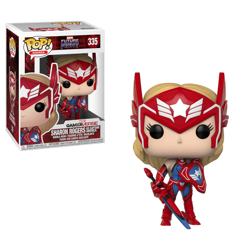 Marvel Future Fight Sharon Rogers Funko Pop! Figuur Afbeelding 1