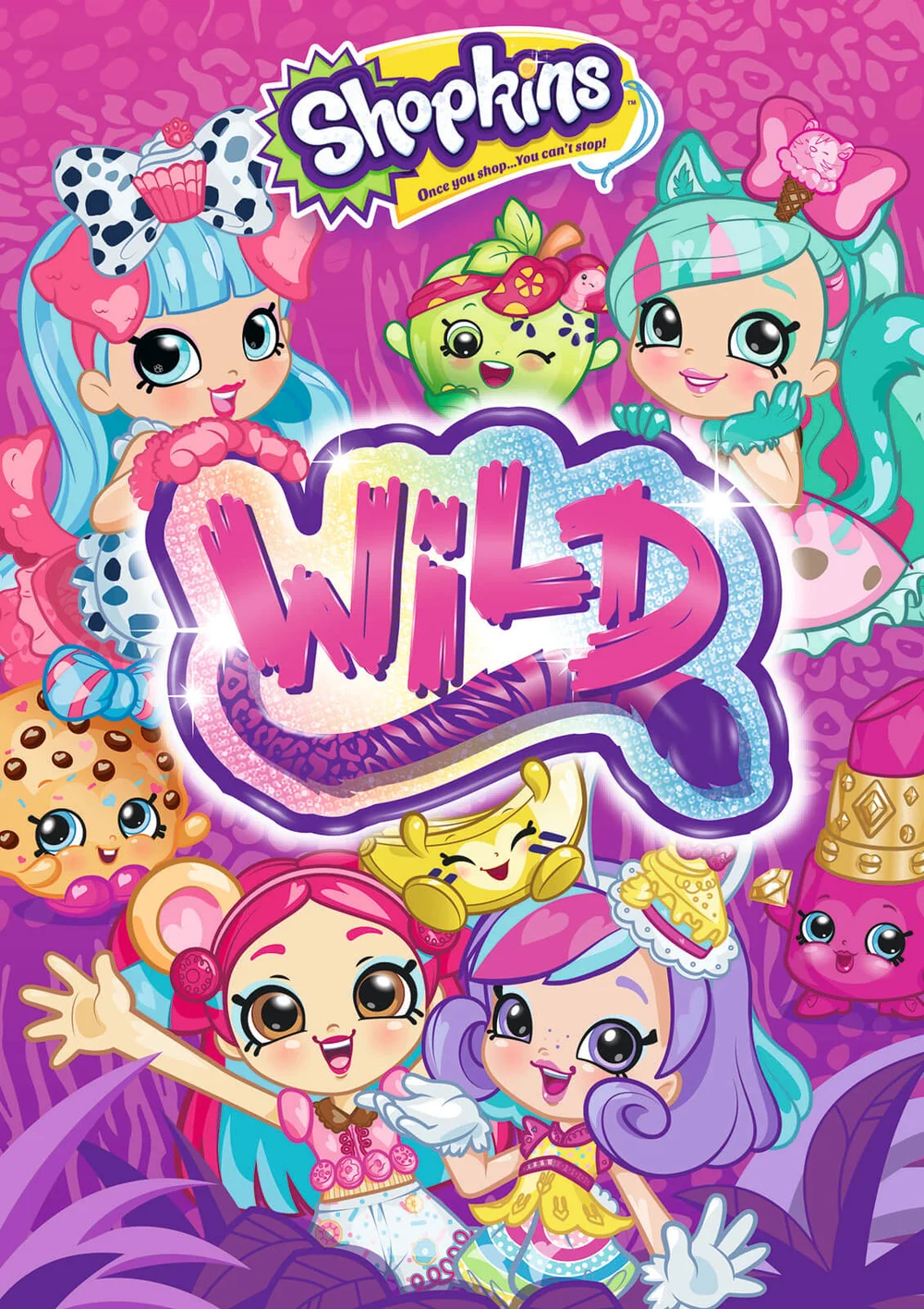 Shopkins: Wild (GWP - Sticker Sheet) Afbeelding 1
