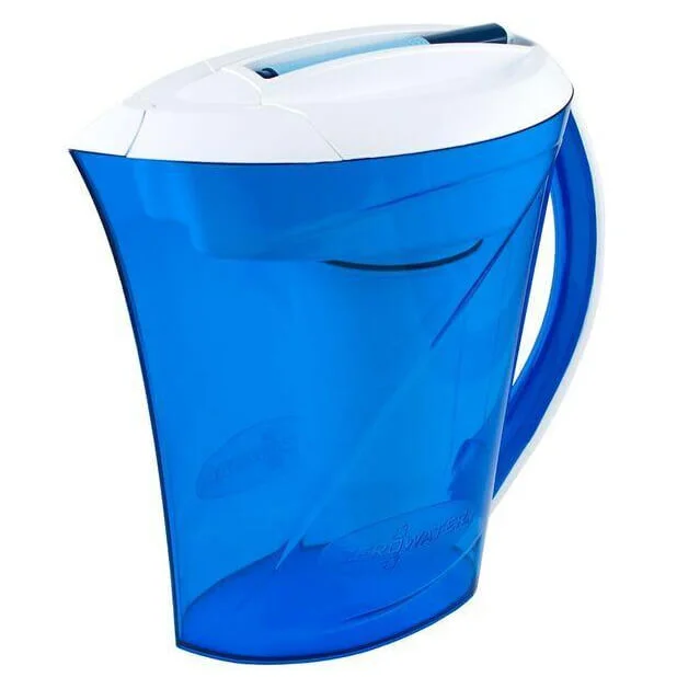ZeroWater 10-Cup Ready Pour Pitcher - 2.4L - Blue Afbeelding 1