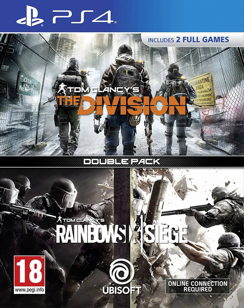 Tom Clancy's The Division + Rainbow Six Siege Double Pack Afbeelding 1