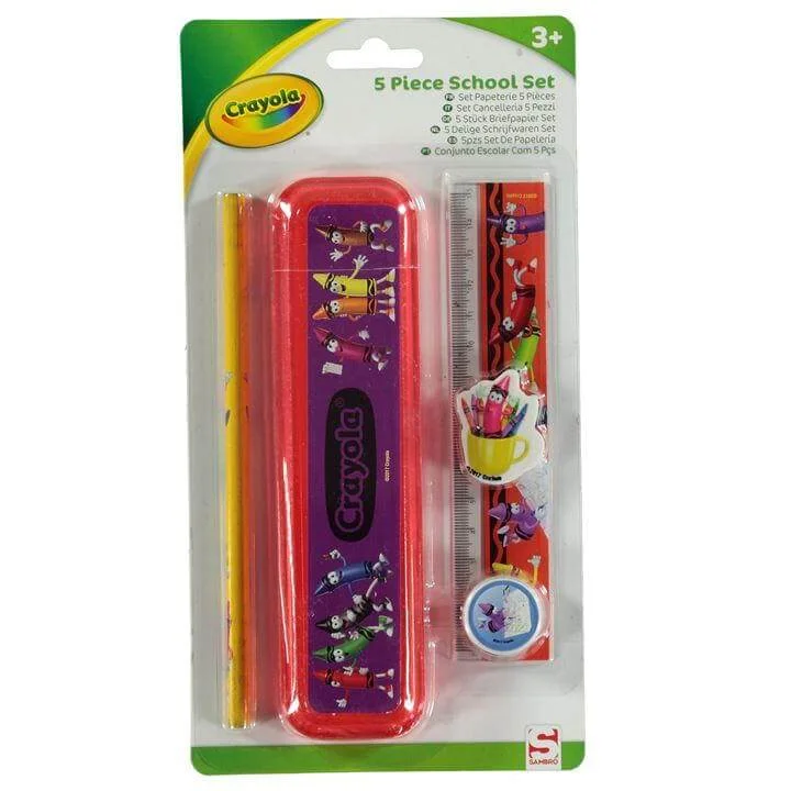 Crayola 5-delige schoolset Afbeelding 1
