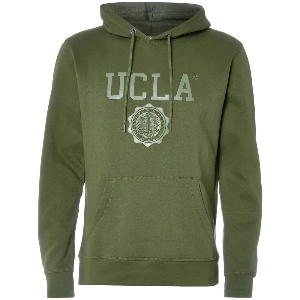 UCLA Men's Colin Logo Hoody - Chive - S - Groen Afbeelding 1