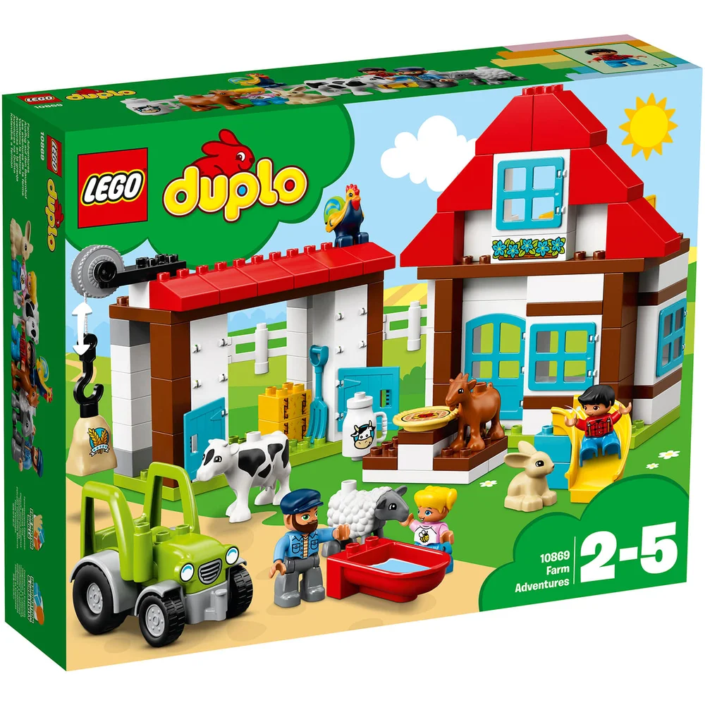 LEGO DUPLO: Avonturen op de boerderij (10869) Afbeelding 1