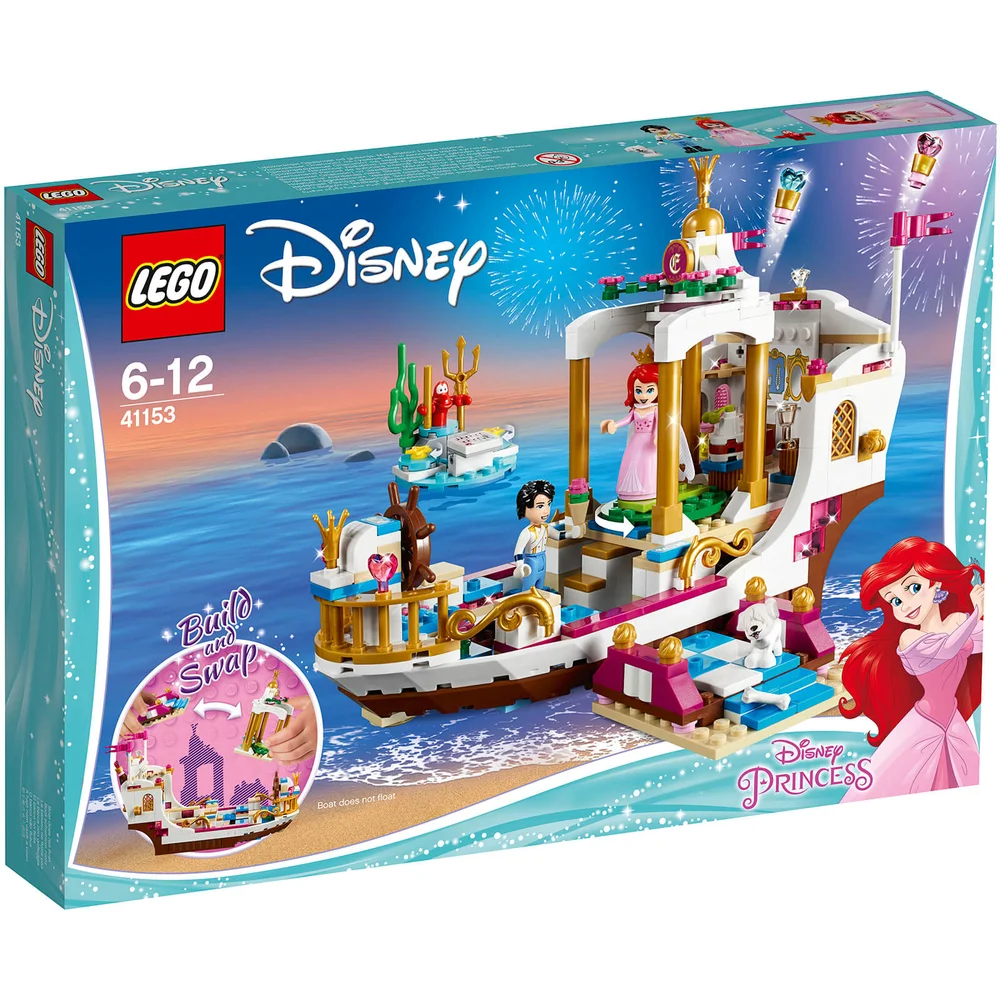 LEGO Disney Princess: Ariel's koninklijke feestboot (41153) Afbeelding 1
