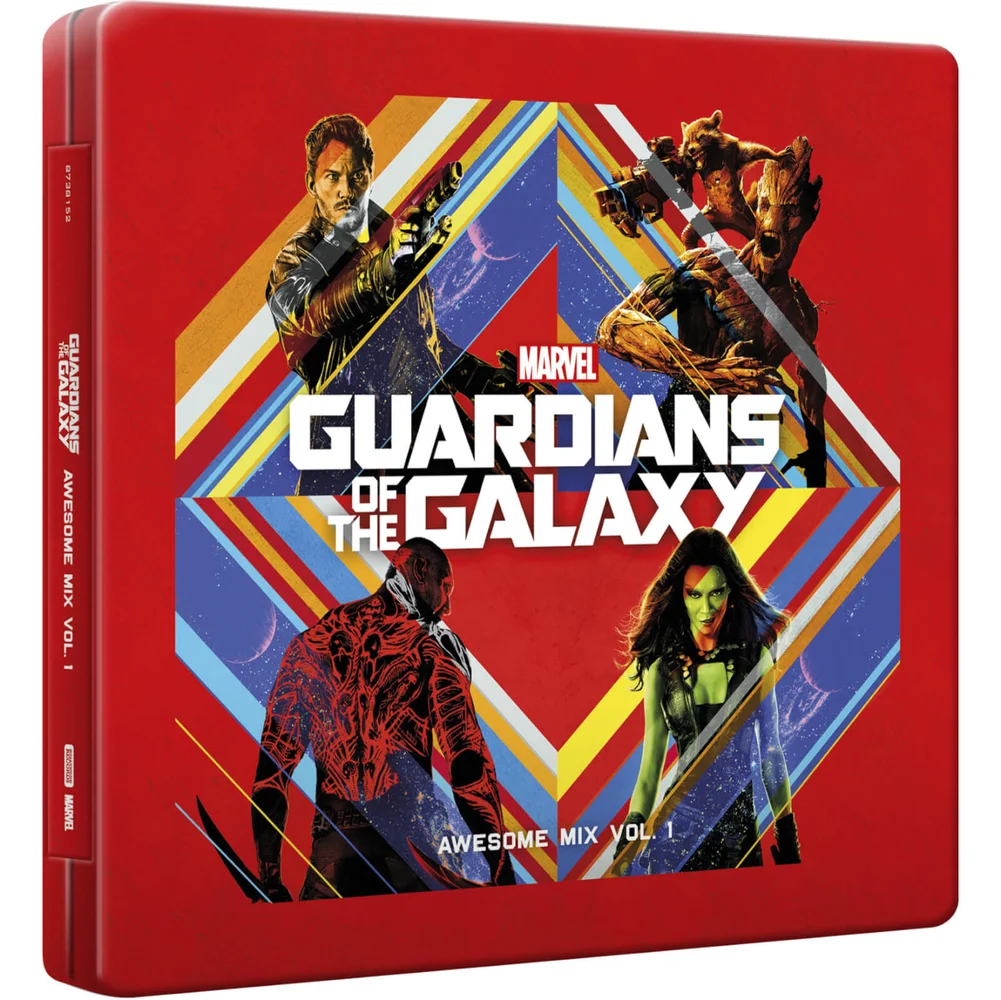 Zavvi Exclusief Guardians of the Galaxy: Vol - 1 CD Steelbook Afbeelding 1