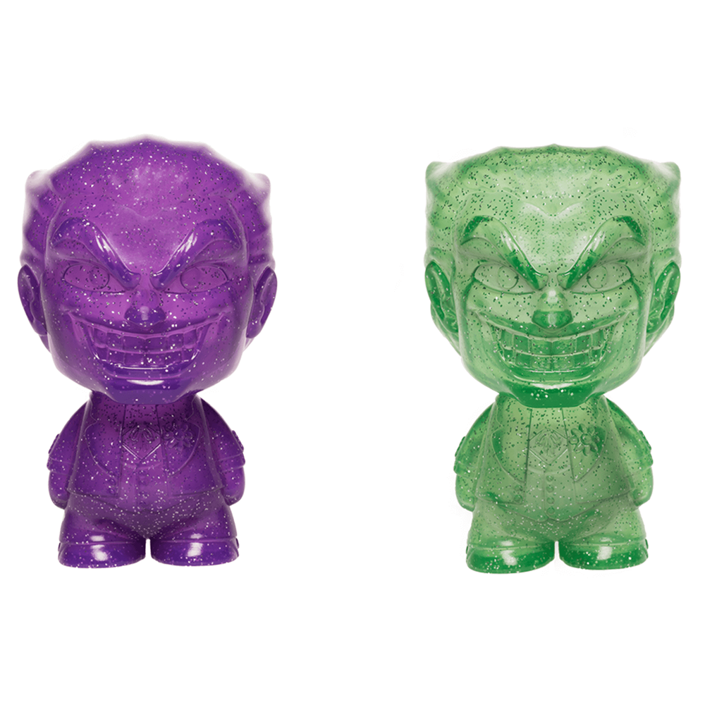 DC Joker Purple and Green Hikari XS Vinyl Figure 2 Pack Afbeelding 1
