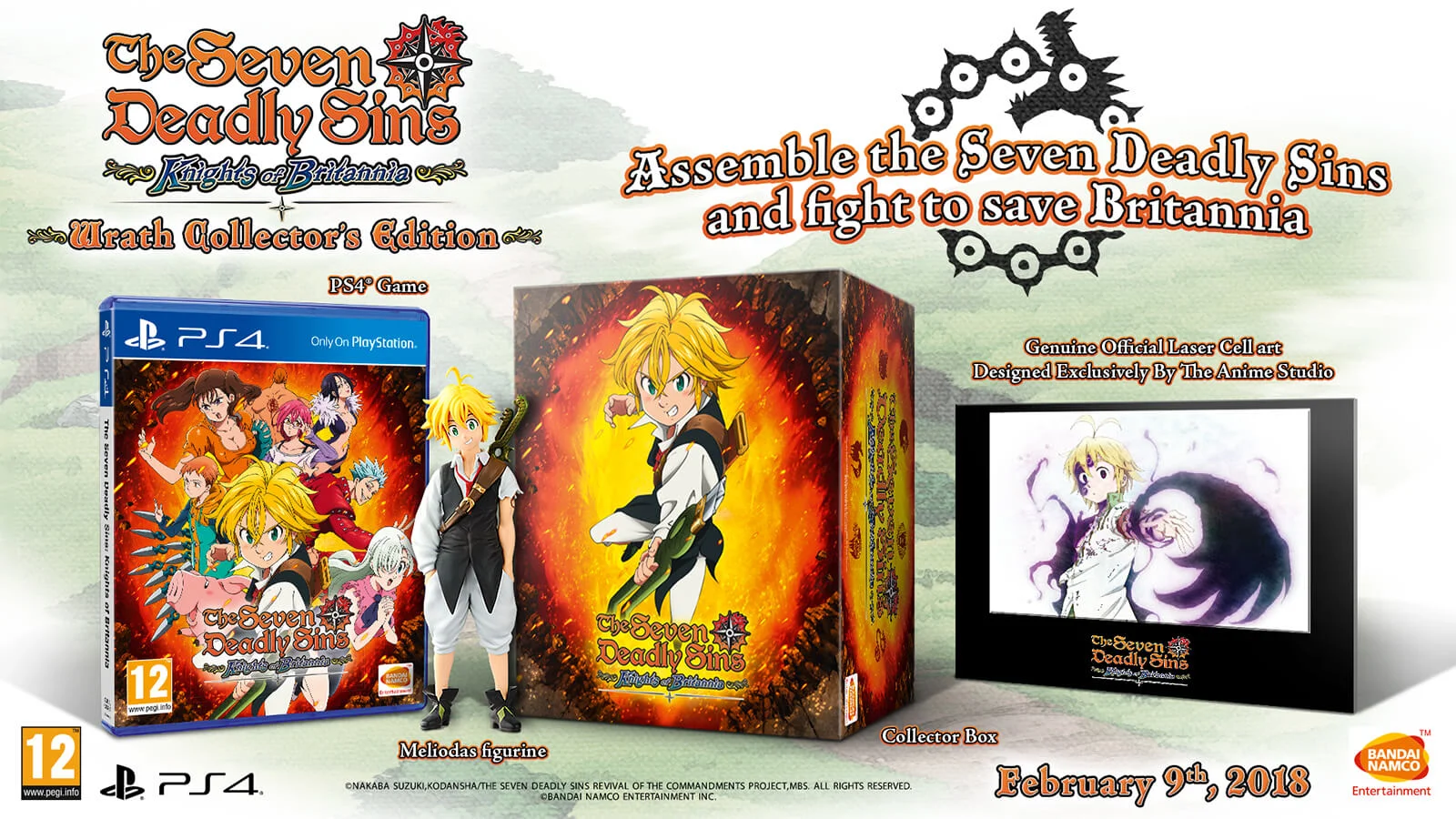 The Seven Deadly Sins: Knights of Britannia - Collectors Edition Afbeelding 1