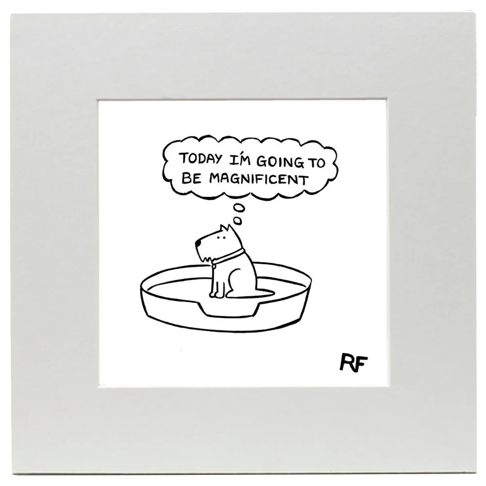 Off the Leash Magnificent Art Print Afbeelding 1