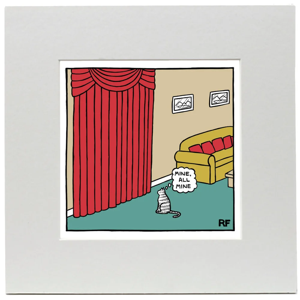 On the Prowl Mine all Mine kunstdruk Afbeelding 1