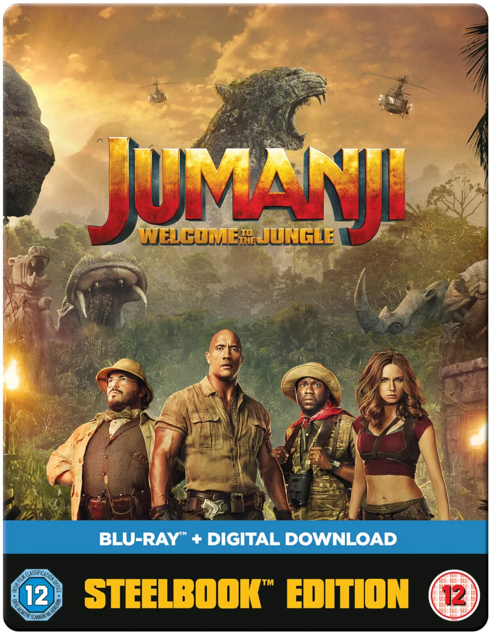 Jumanji: Welcome To The Jungle - Limited Edition Steelbook Afbeelding 1