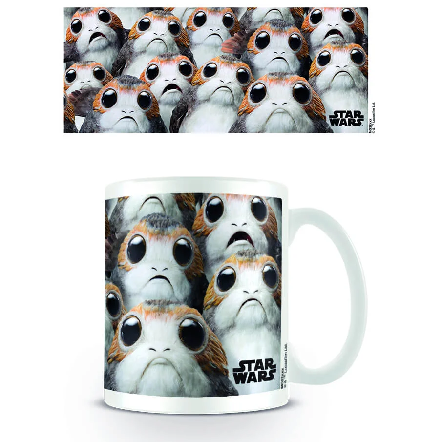 Star Wars The Last Jedi Many Porgs Coffee Mug Afbeelding 1