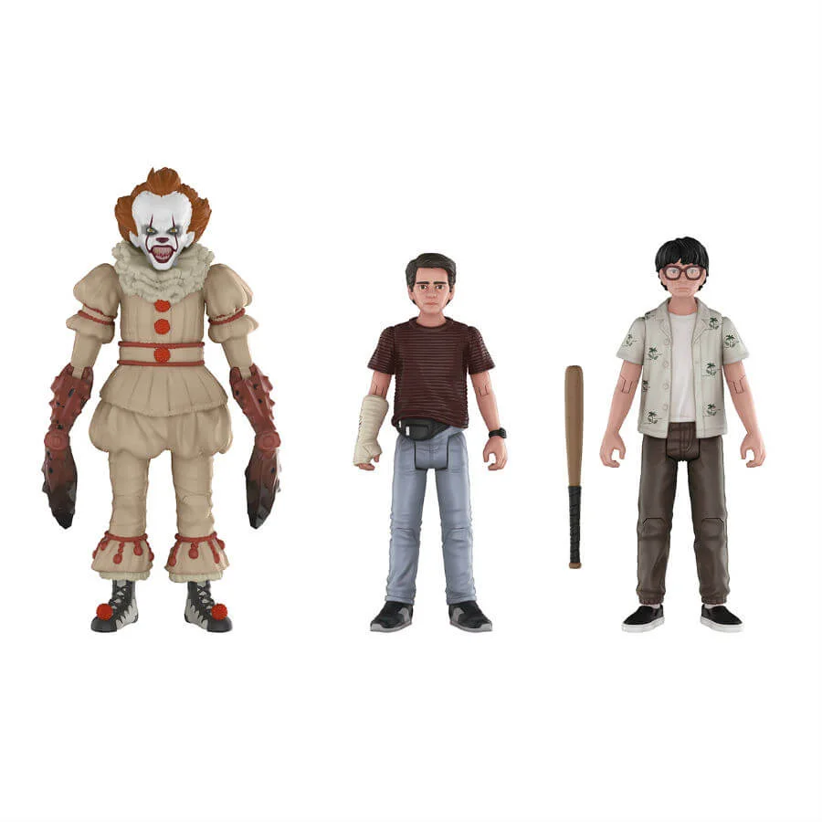 IT Pennywise, Richie and Eddie Action Figures 3-Pack Afbeelding 1