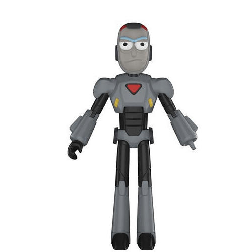 Rick and Morty Rick (Purge Suit) Action Figure Afbeelding 1