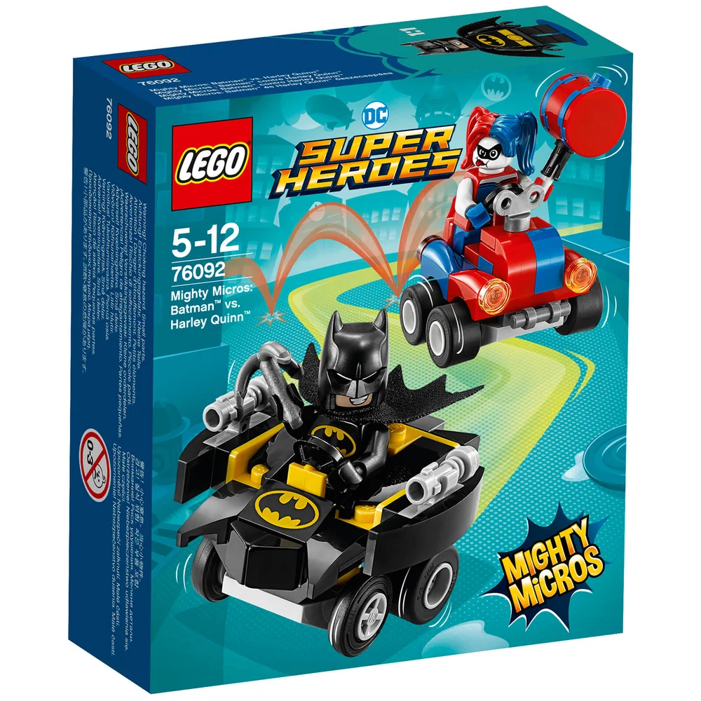 LEGO Superheroes Mighty Micros: Batman Vs. Harley Quinn (76092) Afbeelding 1