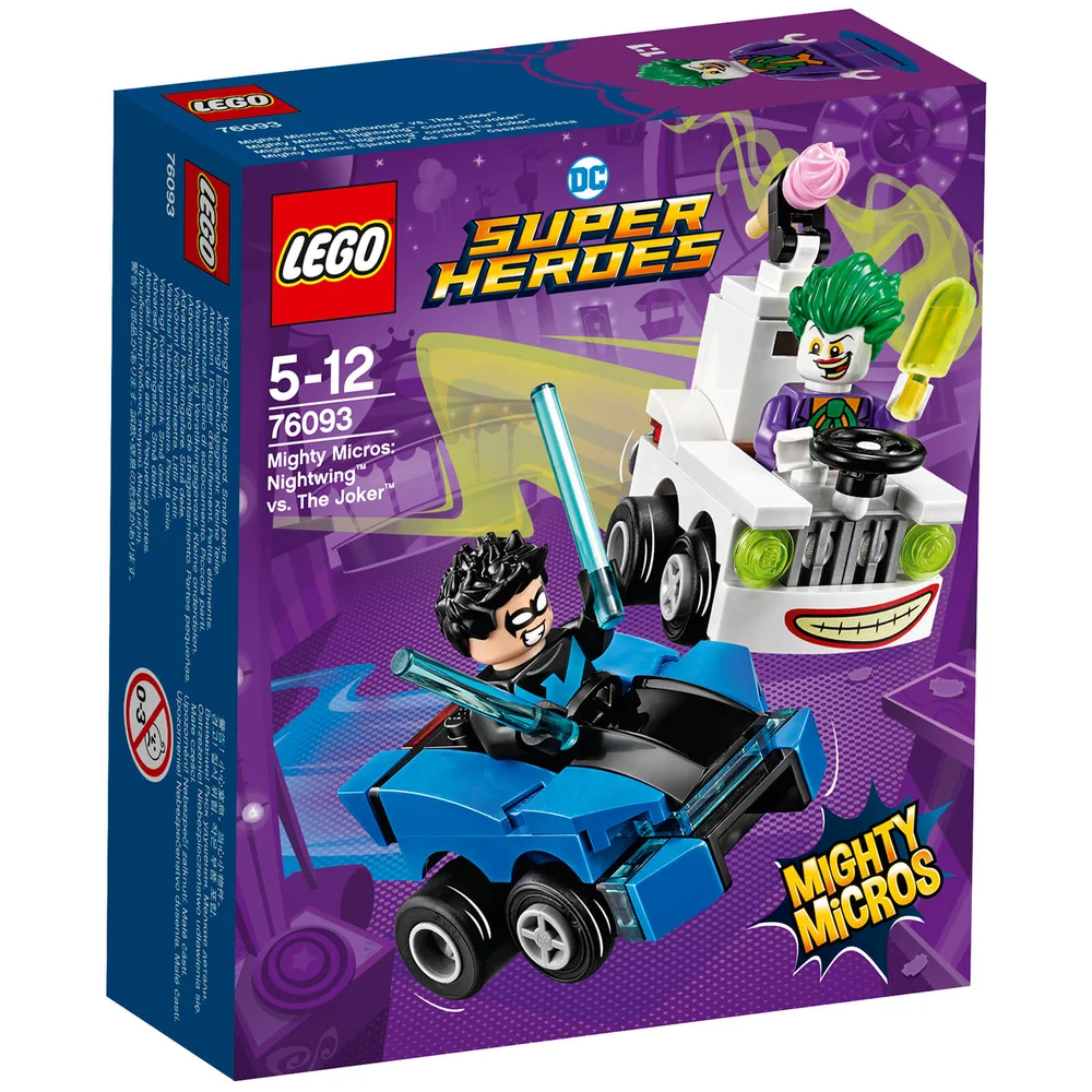 LEGO Superheroes Mighty Micros: Nightwing Vs. The Joker (76093) Afbeelding 1