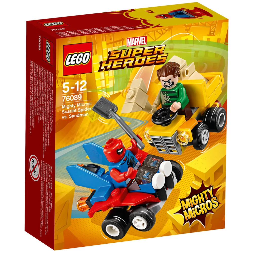 LEGO Superheroes Mighty Micros: Scarlet Spider vs. Sandman (76089) Afbeelding 1