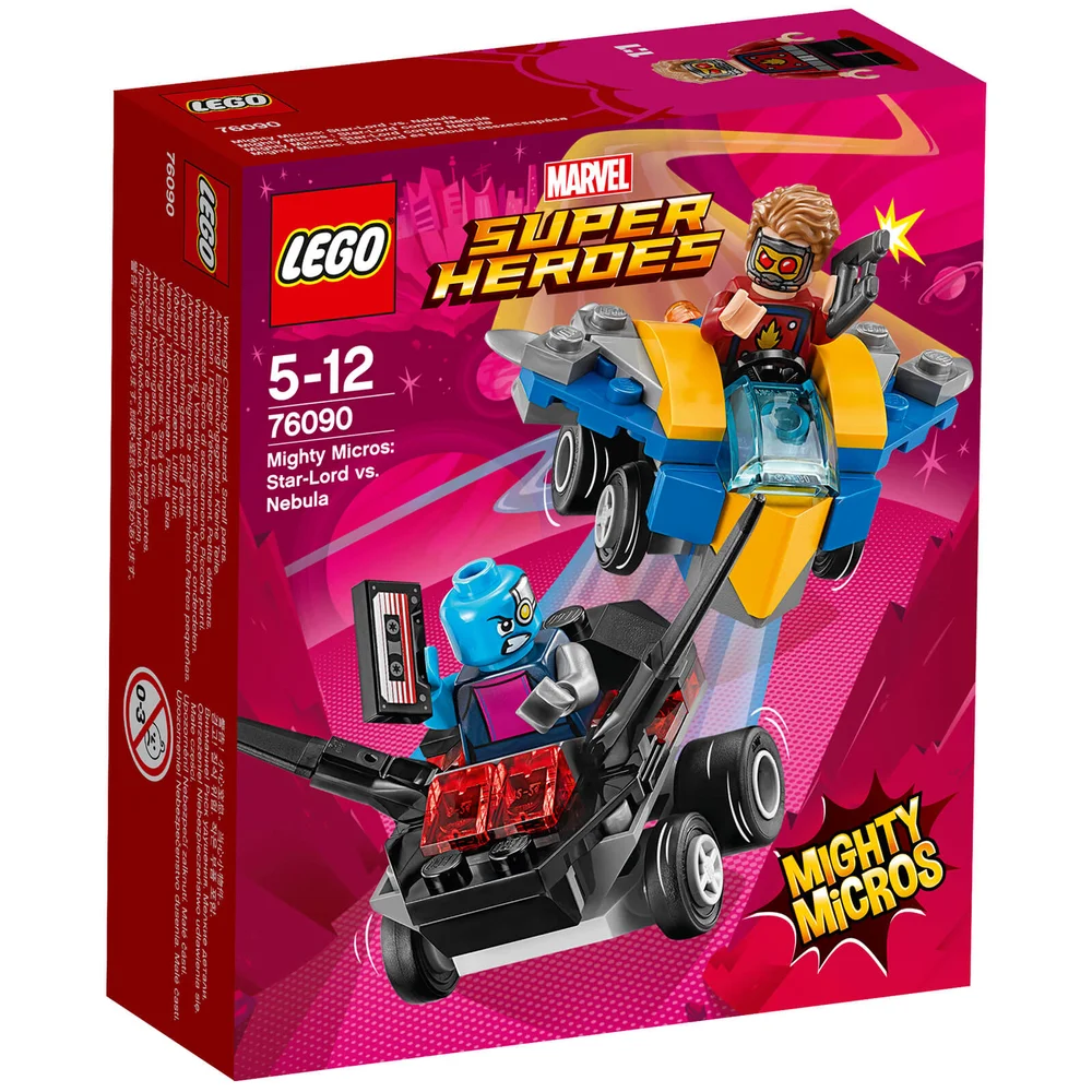 LEGO Superheroes Mighty Micros: Star-Lord Vs. Nebula (76090) Afbeelding 1