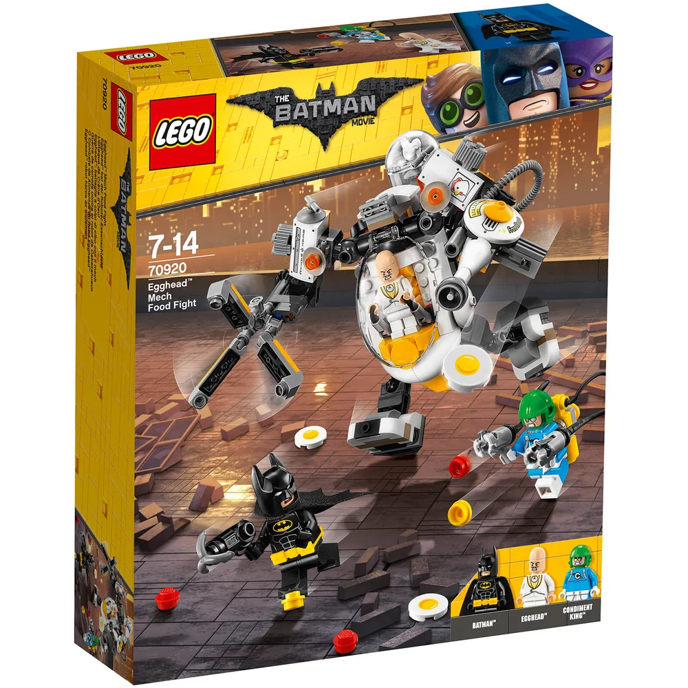 The LEGO Batman Movie: Egghead™ mechavoedselgevecht (70920) Afbeelding 1