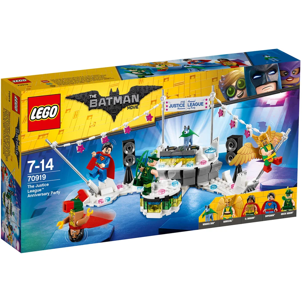 The LEGO Batman Movie: Het Justice League™ jubileumfeest (70919) Afbeelding 1