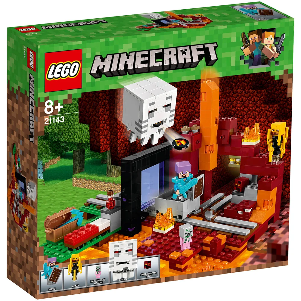 LEGO Minecraft: Het onderwereldportaal (21143) Afbeelding 1